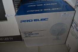 *Pro-Elec 12” Desk Fan