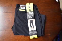 *Kirkland Signature Ladies Travel Pants Size: 6