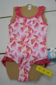 Sea Folly Girl’s Floral Swimsuit Size: 5