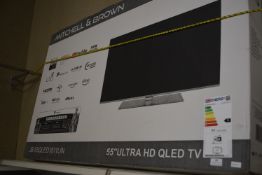*Mitchell & Brown 55” 4k HDR Immersive LED Smart TV AB55QLED1811LIN