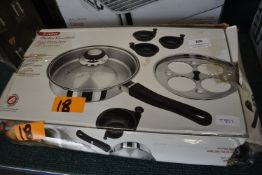 Judge Egg Poacher with Four Non-Stick Cups