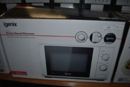*Igenix 20L Manual Microwave