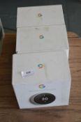 *Three Google Nest Learning Thermostats