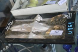 Silver Plated Sheffield Salad Serving Set