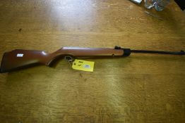 Webley and Scott Excel .22 Break Barrel Air Rifle Serial Number 848339, Straightforward Classic Wood