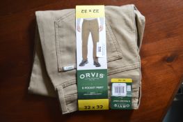 *Orvis Five Pocket Trousers Size: 32x32