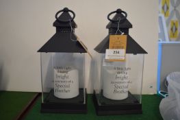 *2x Shudehill LED Lanterns