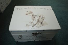 *What are Little Boys made of Keepsake Box