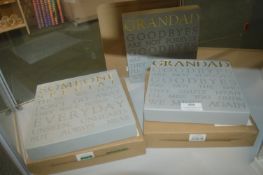 *3x In Memoriam Plaques