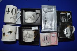 *8x Decorative Mugs Including Disney