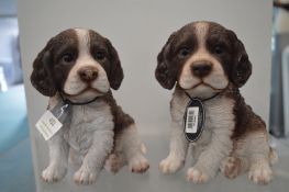 *2x Vivid Arts Dog Ornaments