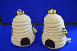 *2x Hestia Beehive Doorstops