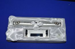 *Wedding Certificate Holder with Stand