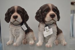 *2x Vivid Arts Dog Ornaments