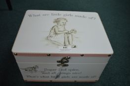 *What are Little Girls made of Small Keepsake Box