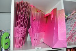 *Assorted Pink Star Giftbags (two sizes)