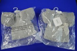 *2x Infant Bobble Hats