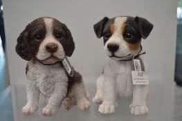 *2x Vivid Arts Dog Ornaments