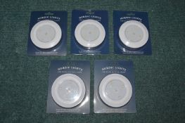 *5x Nordic Lights LED Candle Shade Lights