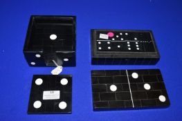 *Dominos Set and a Dominos Coasters