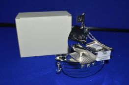 *Metallic Pirate Ship Moneybox