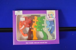 *Lanka Kade Small Wooden Elephant Educational Jigsaw