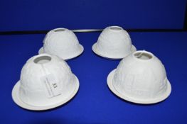 *4x Nordic Light Candle Shades (no box)