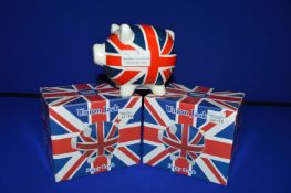 *2x Union Jack Piggy Banks