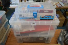 *3x Storage Boxes Containing Giftbags and Hardware etc.