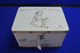*What are Little Girls made of Keepsake Chest