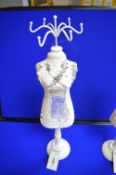 *Sequin Mannequin Jewellery Stand