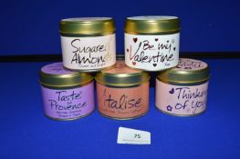*5x Scented Candle Gift Tins
