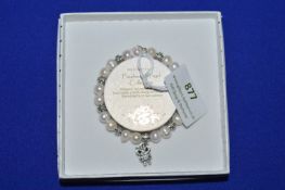 *Equilibrium Fresh Water Pearl Bracelet