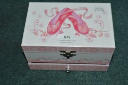 *Musical Ballerina Jewellery Box