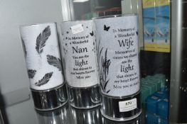 *3x In Memoriam LED Lamps