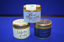 *3x Fragrance Candle Gift Tins