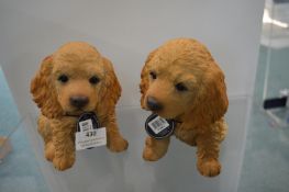 *2x Vivid Arts Dog Ornaments