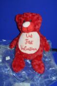 *Bear & Me Charlie Bears Soft Red Valentines Tummi Bear