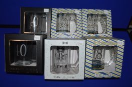 *5x Assorted Beer Tankards