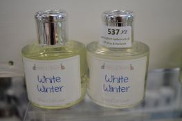 *2x Reed Diffusers White Winter