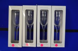 *4x Wedding Champagne Flute