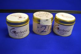 *3x Scented Candle Gift Tins