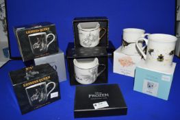 *7x Decorative Mugs Including Disney