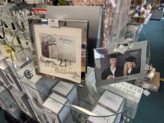 *2x Celebration Photo Frames Happy 21st, and Graduation