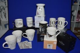 *12x Decorative Mugs
