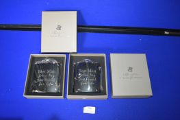 *3x Best Man Hip Flasks