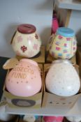 *4x Pot of Dreams Hand Decorated Moneyboxes