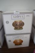 *2x Aroma Animal Print Ellipse Burners