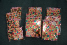 *10x Packs of Bauble Desing Gift Bags (two sizes)