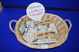 *Basket of Novelty Sign